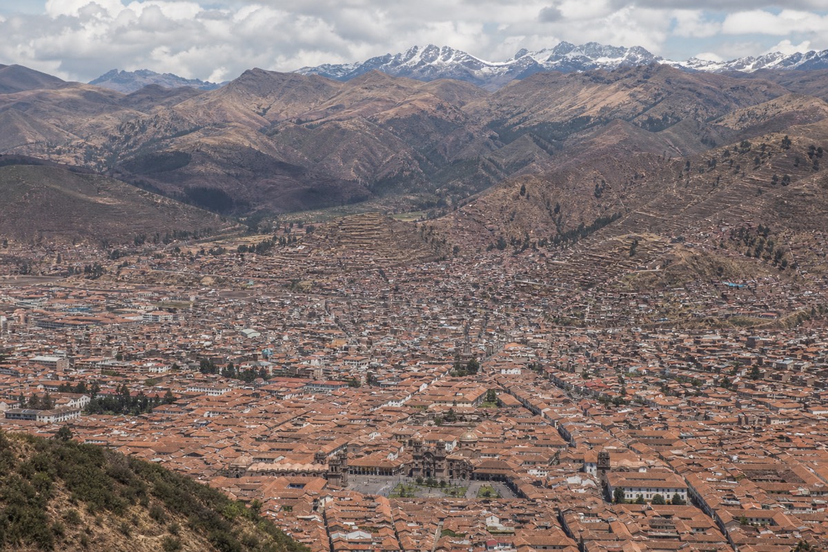 Cusco sits at 3,400 meters in the Peruvian Andes