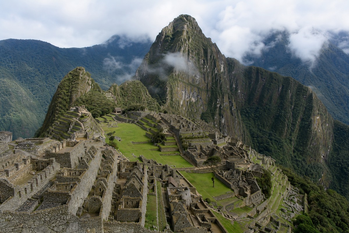 The Inca citadel of Machu Picchu