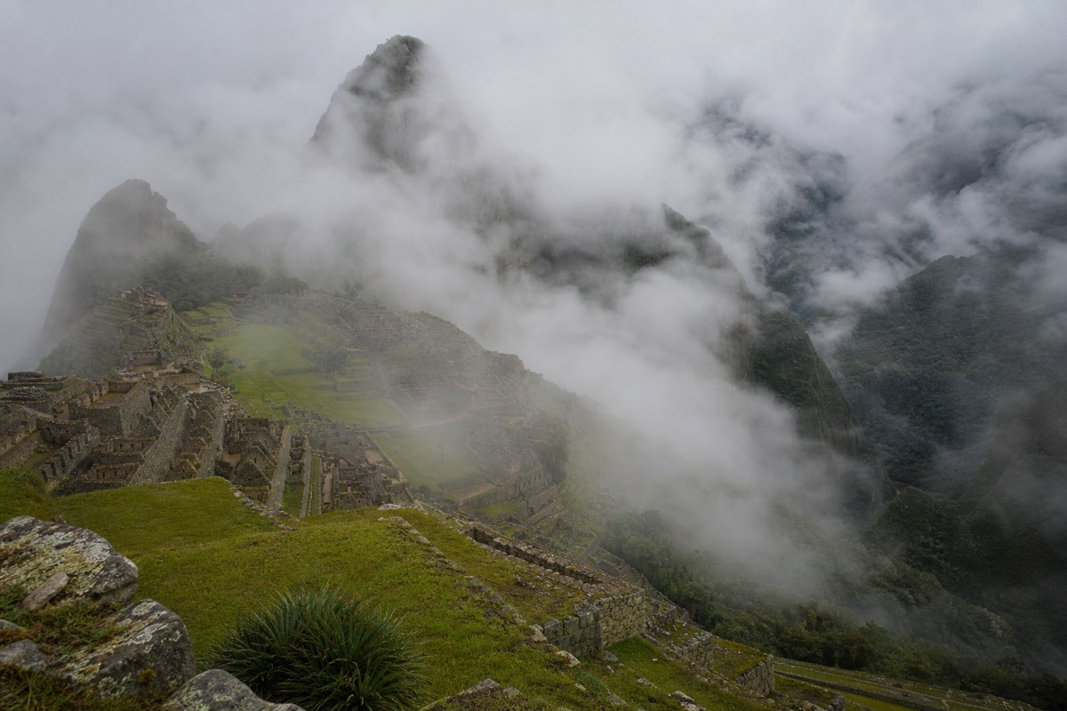 The Inca citadel of Machu Picchu