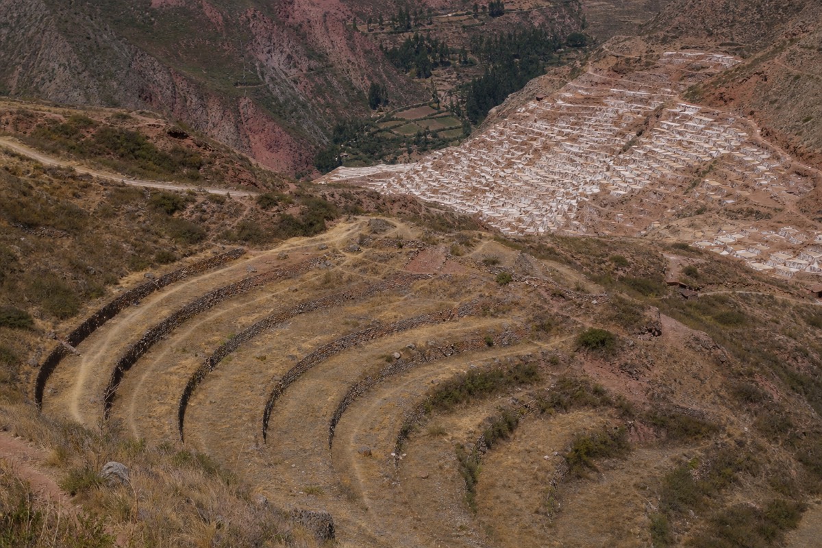 The terraces of Moray and the salt pans of Maras