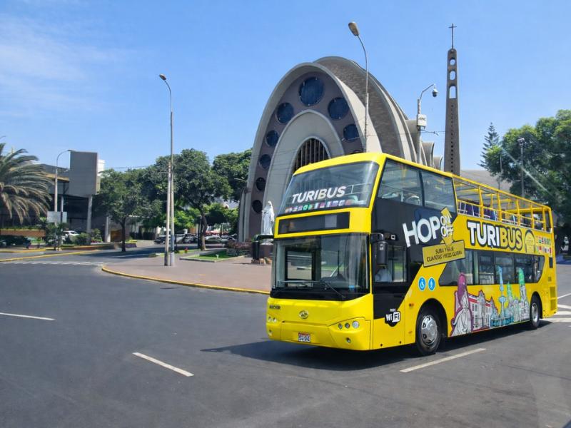 Lima Hop-On Hop-Off Tourist Bus – 24h / 48h / 72h Tickets